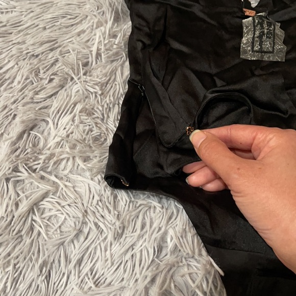 For Love and Lemons x Jamie King La Phoebe satin bodysuit NWT - Picture 7 of 10